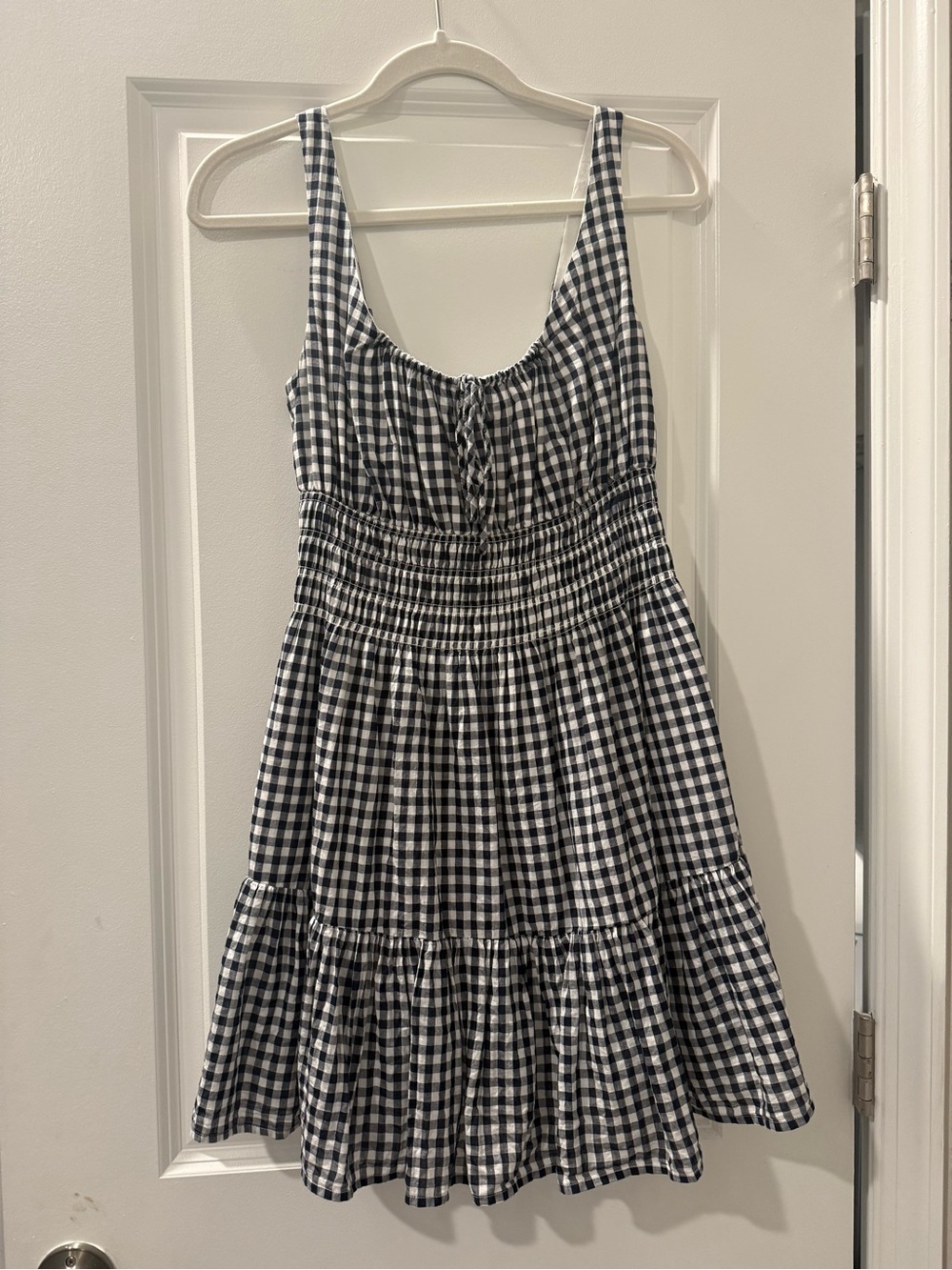Abercrombie&Fitch Blue and White Gingham Sundress